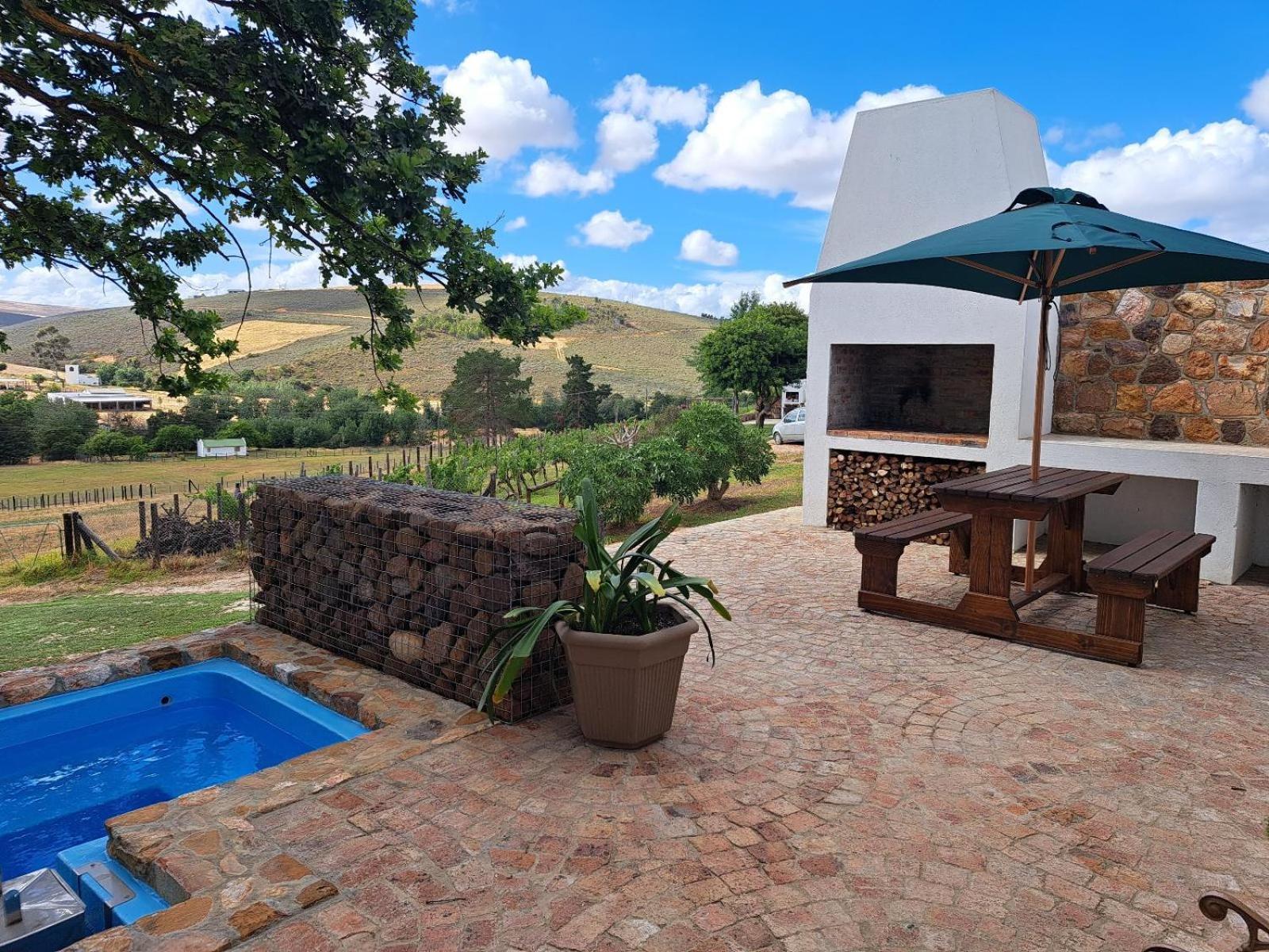 Ou Meul Farm Cottage Botrivier Ruang foto